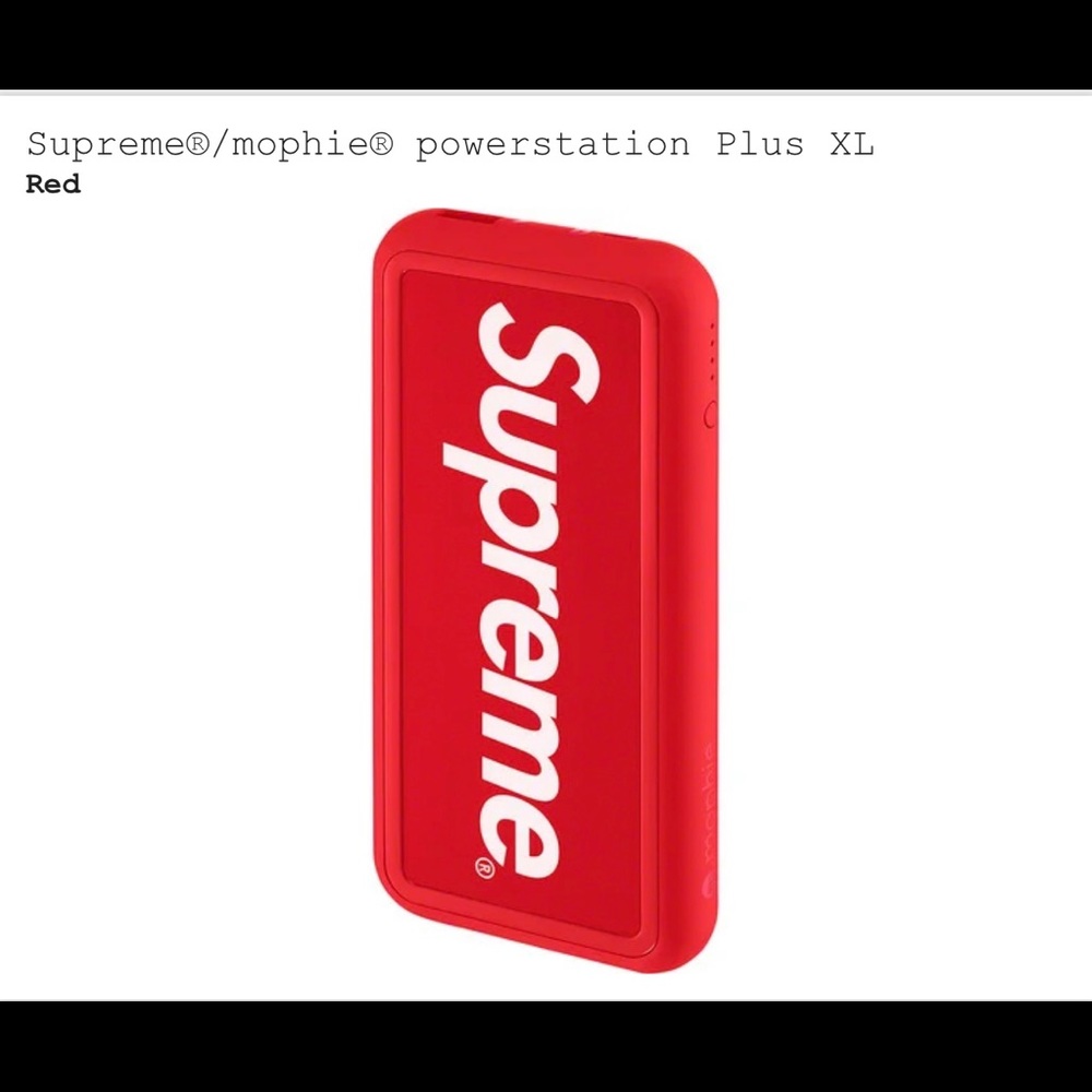 Supreme mophie wireless powerstation xl